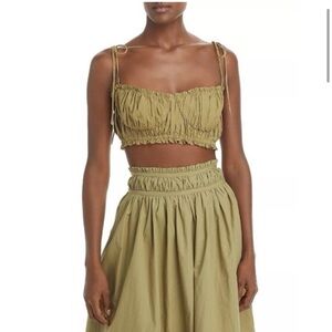 NWT RHODE Pari Cropped Bandeau Top Herbarium 6